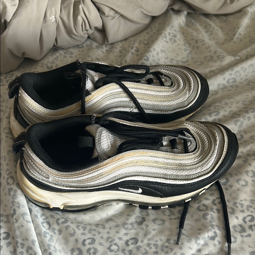Nike Air Max 97 Black and White Sneakers - 7